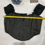 Tic Toc Black Corset with see through thick straps size‎ M Photo 2