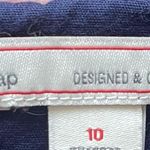 Gap  blue denim dress Size 10 short sleeved Ribbon Accent Knee Length Photo 3