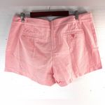 J. Crew Factory 14 Cotton Preppy Cuffed Red Shorts Pink Photo 1