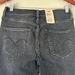 Levi's Levi’s Washed Black 720 High Rise Skinny Cropped Jeans Size 4/27 Photo 6