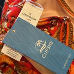 Cupshe  Paisley Print Square Neck Spaghetti Straps One Piece Swimsuit Size S Photo 4