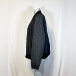 Levis Womens Black Diamond Lightweight Quilted Bomber Jacket~XL~ Photo 3
