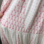 NEW NWT Bell Christine Pink Hearts Tiered Maxi Dress‎ XL MSRP $408 Cotton Silk Photo 7