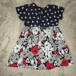 Blank London Floral Print Dress Trudie Tunic Casual Mini Dress Large Summer Sun Blue Photo 10