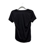 Jockey Black Athletic Short Sleeve Workout VNeck TShirt Size Medium Workout Photo 3