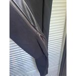 Athleta Leggings Women XS Black Ponte Luxe Zipper/Pockets Faux Leather Workout Photo 8