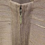 Herve Leger ππ Therese Novelty Sweetheart Bandage Dress ~ Ash Small Photo 5