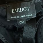 Bardot Lingerie Black Lace Bodysuit Mesh Teddy US Large 10 Photo 3