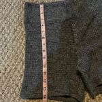 American Eagle NWT  Women’s size Medium Super High-Rise Grey Fleece Shorts Photo 6