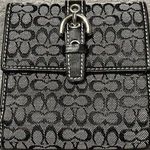 Coach  Micro CC Y2K Soho Buckle Wallet Coated Canvas and Black Leather Photo 0