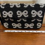 From India To You | Bow Beaded Shoulder Bag Black Photo 8