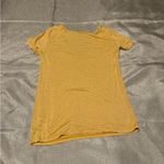 American Eagle  Outfitters Yellow Fitted Short Sleeve Tee Photo 2