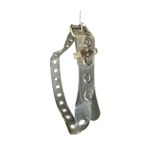 Vintage Y2K MUDD Women's Chunky Clear Grommet Silver Buckle Belt sz S/M 90's Edg Photo 5