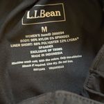 LL Bean 2 in 1 Cycling Shorts And Removable Padded Liner Women Size Medium Black Photo 13