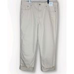 J.Crew Jeans Womens Sz 32 Slouchy Boyfriend Jeans Natural Ecru High Rise Photo 1