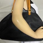 Antonio Melani  Black Leather Shoulder Bag Photo 7