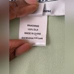 Pendleton 100% Silk Skirt Suit Size 12 Color Light Green Career Formal Photo 8