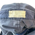 Free People  Corduroy Overall Mini‎ Dress Navy Blue Size 4 Photo 6