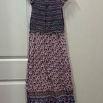 Sea New York Purple & Pink Bianca Smocked Midi Dress Size 4 US $395 Photo 5