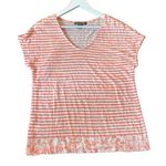 Tommy Bahama  100% linen striped vneck tshirt M Photo 8