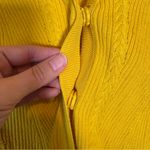 CAbi Yellow Oversized Cardigan Sweater Womens M Casual Fall Preppy Slouchy Photo 3