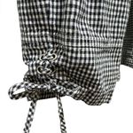 Dress Barn  WOMENS  Black and White Checkered Gingham Pants Size 14W Capris Chic Photo 3