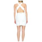 Saints + Secrets Sunny Daze Rib Knit Tank Mini Dress White Size Small NWT Photo 2