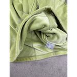 Kristen Blake Velour Full Zip Hoodie Jacket Comfy Casual Green XL Outdoor Cozy Photo 6