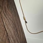 Talbots Clear Rhinestone Two Tone Pendant Gold Tone Chain Necklace Signed Photo 11