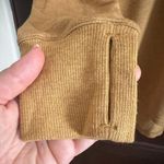 L.L.Bean | Mustard Yellow Modal Mock Neck Tunic Sweatshirt | Size Medium Photo 3