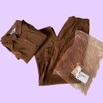 New Vintage 90s Brown 2 Piece set 🔥 Size undefined Photo 2