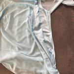 Women’s Blue 2 Piece Layered Asymmetrical Chiffon Formal Pant Suit Size 22W NEW Photo 8