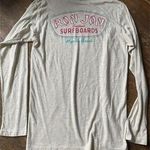 Ron Jon Surf Shop Adult Long Sleeve Size Medium Cream Colored Myrtle Beach Photo 4