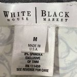 White House | Black Market Floral V-Neck Cami Top Black & White Size Medium Photo 1