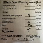 Altar'd State Altar’d‎ State flare leg jeans with belt, size small Photo 6