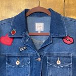 Candie's  vintage patchwork jean jacket. Large Photo 1