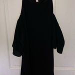 Black dress, open shoulder, C brand Size L Photo 2