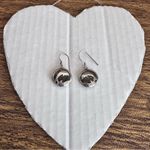 Sterling Silver & Labradorite Dolphin Pendant Drop Earrings Ocean Beach Coastal Photo 2