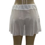 Aurea Rio Size Large White Mesh Skirt W/ Waist Tie. Made in Brazil.New With Tags Photo 2