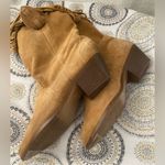 Silver Star Boots Brown Western Cowgirl Fringed Houston Suede Boots Size 8 Photo 13