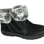 Khombu Women's Jessica Ankle Boots Faux Fur Shearling Lining size 9 Photo 3