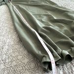 Athleta Revive Jumpsuit Laurel Olive Green Drawstring Parachute Pant Size 6 Photo 13