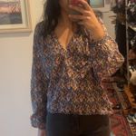 Apiece Apart Multi Floral  Blouse Photo 0