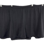 Cacique Swim by  Plus‎ Size 28 Bikini Bottom Swimsuit Swim Skirt Black 1589 Photo 0