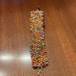 None Colorful Coffee Bean Hand Beaded Bracelet Photo 5