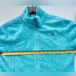 The North Face  Osito Jacket Fleece Full Zip Teal fuzzy soft M Photo 4