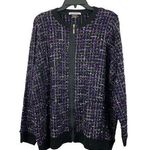 Allison Daley  Women's Polished In Purple Jacket Photo 0