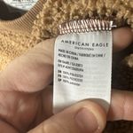 American Eagle : Teddy Sherpa Cropped Pullover Crewneck Sweatshirt Comfy Size XS Photo 9