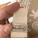 American Vintage Orange USA Brown Beaded Floral Knit Tank Top Women's L Y2K Vintage Sleeveless Photo 5