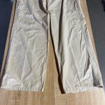 Sundance women’s beige wide leg baggy cargo pants 100% cotton size 12 EUC Tan Photo 1
